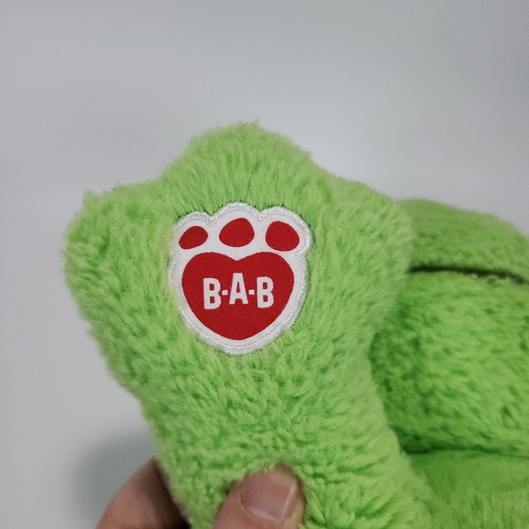 Build-A-Bear Spring Green Frog Stuffed Animal - Picture 5 of 9